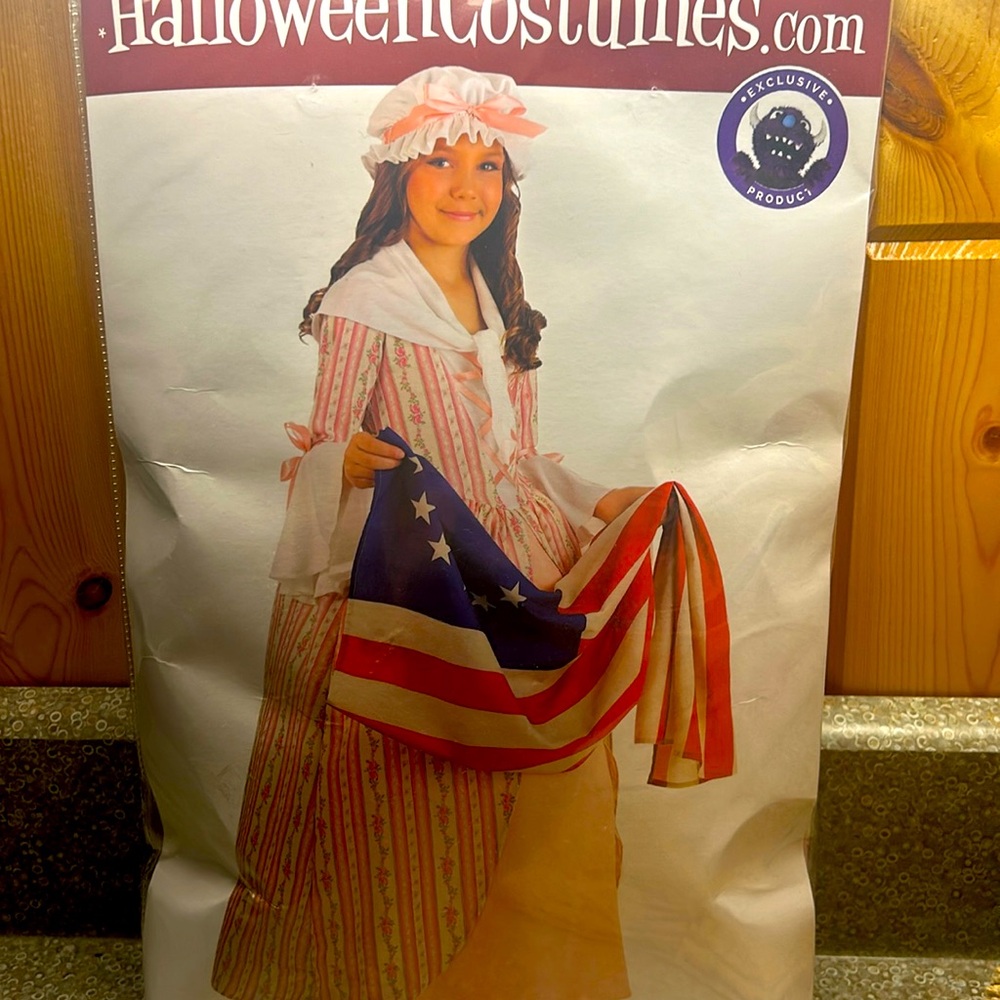 Brand New: child Betsy Ross Costume